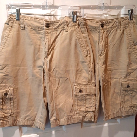 Arizona Jeans Co. size 20 Khaki Shorts, Bundle of 3 - Picture 2 of 9